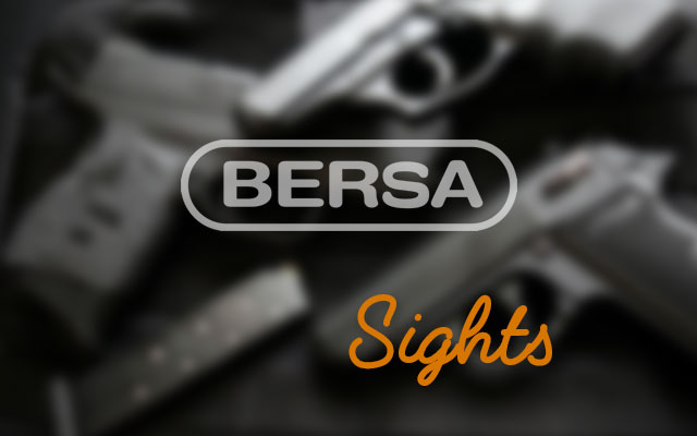 Bersa BPCC sights